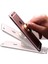 Gümüş Manyetik Telefon Tutucu Araba Standı Mıknatıs Hava Firar Cep Telefonu Braketi Araba Manyetik Tutucu Telefon Için iPhone 12 Pro Max Samsung (Yurt Dışından) 5