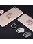 Altın Kedi Parmak Yüzük Cep Telefonu Akıllı Telefon Standı Tutucu iphone 11 Xiaomi Samsung Cep Akıllı Yuvarlak Telefon Zil Tutucular Taşınabilir Kavrama (Yurt Dışından) 4