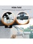 Macun Siyah 360° Dönebilen Ayna Cep Telefonu Tutucusu Araçta Evrensel Klip Dönebilen ve Geri Çekilebilir Araç Telefonu Tutucu Gps Cep Telefonu Tutucu (Yurt Dışından) 4