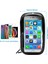 Siyah Su Geçirmez Bisiklet Motosiklet Telefon Tutucu Bisiklet Telefonu Dokunmatik Ekran Çantası iPhone 12PRO Samsung Için 6.4 Inç Bisiklet Gidon Tutucu (Yurt Dışından) 4