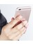 Gümüş Çiçek Parmak Yüzük Cep Telefonu Akıllı Telefon Standı Tutucu iPhone Xs Huawei Samsung Cep Akıllı Yuvarlak Telefon Zil Tutucu Araç Montaj Standı (Yurt Dışından) 5