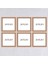 Altılı 20 x 20 Çerçeve ( Postersiz ) - Bos1019 4