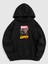 Siyah Ön Marvel Baskılı Oversize Sweatshirt 1