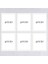 Altılı 40 x 50 Çerçeve ( Postersiz ) - Bos1015 3