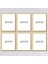 Altılı 40 x 50 Çerçeve ( Postersiz ) - Bos1015 4