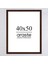40 x 50 Çerçeve ( Postersiz ) - Bos1002 1