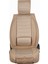Seat Arona Uyumlu Lüks Deri Oto Koltuk Kılıfı Ön/arka 5li Set Anka Seri (Bej) 4