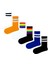 6'lı Rainbow Atletik Çorap Set 1