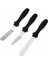 Metal 3’lü Pasta Sıvama Bıçağı -Spatula Seti 2