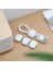 4 Adet-01 4 Adet/grup Yeni Küçük Kablo Sarıcı Moda Taşınabilir Seyahat USB Şarj Aleti Tutucu Masa Düzenleyici Tel Kordon Ev Masaüstü Dekorasyon Için (Yurt Dışından) 4