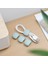 4 Adet-01 4 Adet/grup Yeni Küçük Kablo Sarıcı Moda Taşınabilir Seyahat USB Şarj Aleti Tutucu Masa Düzenleyici Tel Kordon Ev Masaüstü Dekorasyon Için (Yurt Dışından) 5
