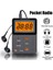 Gümüş Gri Taşınabilir Am/fm Radyo Alıcısı LCD Ekran Mini Mp3 Çalar Kulaklık ile Evrensel Walkman Desteği Tf Kart Oynatma (Yurt Dışından) 3