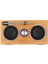 Ahşap Retro Vintage Radyo Süper Bas Fm Radyo Bambu Multimedya Hoparlör Klasik Alıcı USB Mp3 Çalar Uzaktan Kumanda (Yurt Dışından) 4