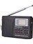 Siyah Yeni Taşınabilir Dijital Dünya Tam Bant Radyo Alıcısı Am/fm/sw/mw/lw Harici Antenli Radyo DOM668 (Yurt Dışından) 2