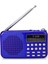 Mavi T-508 Müzik Çalar Taşınabilir Fm Radyo Cep Boyutunda Geri Çekilebilir Anten Dahili 3 W Hoparlör Yaşlı Çocuklar Için Hediye (Yurt Dışından) 5