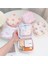 E Kadın Kızlar Kawaii Kozmetik Makyaj Tampon Ayı Peçete Kese Saklama Çantası Bozuk Para Cüzdanı Hijyenik Pedler Çanta Mini Veri Kabloları Organizatör (Yurt Dışından) 4