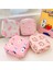E Kadın Kızlar Kawaii Kozmetik Makyaj Tampon Ayı Peçete Kese Saklama Çantası Bozuk Para Cüzdanı Hijyenik Pedler Çanta Mini Veri Kabloları Organizatör (Yurt Dışından) 5