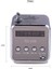 Gümüş TD-V26 Taşınabilir Dijital Fm Radyo Hoparlör Mini LCD Ekran Stereo Hoparlör Desteği Tf Kart Mp3 Müzik Çalar USB Şarj (Yurt Dışından) 4