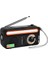 Siyah 5 In 1 El Krank Hava Radyo Sos Alarmı Fm Am Sw Güneş Acil Radyo LED Torch Okuma Lambası Cep Telefonu Için Acil Durum Radyosu (Yurt Dışından) 1