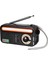Siyah 5 In 1 El Krank Hava Radyo Sos Alarmı Fm Am Sw Güneş Acil Radyo LED Torch Okuma Lambası Cep Telefonu Için Acil Durum Radyosu (Yurt Dışından) 2
