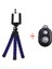 Mavi Uzaktan Kumandalı Evrensel Esnek Tripodlar Telefon Için Tripod Mobil Kamera Tutucu Klip Akıllı Telefon Monopod Tripod Standı Ahtapot Mini Tripod Stativ (Yurt Dışından) 2