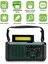 Siyah Am Fm LED Acil Durum Radyosu Am/fm/wb 10000 Mah Acil Güç Bankası El Feneri Okuma Lambası El Krank Radyo Tip-C Pusula ile Şarj (Yurt Dışından) 3