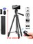 Siyah 33-102 cm Tripod Telefon Kamera Standı 40 Inç Evrensel Fotoğrafçılık Gopro iPhone Samsung Xiaomi Huawei Telefon Için Alüminyum Seyahat Tripod (Yurt Dışından) 1