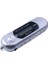Gümüş Mini USB 4 GB Mp3 Müzik Çalar Dijital LCD Ekran Desteği 32G Tf Kart Fm Radyo Fm Fonksiyonlu Taşınabilir Mp3 Çalar (Yurt Dışından) 1