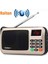 Altın Rolton W405 Dijital Taşınabilir Mini Mp3 Çalma Taşınabilir Fm Radyo Müzik Çalar Hoparlör Tf USB El Feneri ile Para Doğrulayın (Yurt Dışından) 2