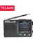 Tecsun R-909 Am/fm/sw Radyo 1-7 9 Bant Dünya Bandı Alıcısı Taşınabilir Radyo Fm: 87.0-108MHZ/ŸMW: 525-1610 Khz Retro Cep Radyosu (Yurt Dışından) 2