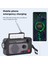 Bluetooth Am/fm Acil Durum Radyosu Bluetooth 5.0 Hoparlörlü Güneş Enerjili El Krank Radyosu LED El Feneri 2000MAH Güç Bankası Telefon Şarj Cihazı (Yurt Dışından) 3