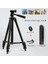 102 cm Siyah 40/52/60 Inç Cep Telefonu Tutucu Genişletilebilir Tripod Standı Selfie Sopa Tripod Telefon Tutucu ile Canlı Akış Video Fotoğraf (Yurt Dışından) 1
