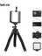 Siyah Mini Esnek Sünger Ahtapot Tripod iPhone Samsung Xiaomi Huawei Için Cep Telefonu Akıllı Telefon Tripod Gopro 8 7 5 Kamera (Yurt Dışından) 1