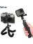 Siyah Mini Esnek Sünger Ahtapot Tripod iPhone Samsung Xiaomi Huawei Için Cep Telefonu Akıllı Telefon Tripod Gopro 8 7 5 Kamera (Yurt Dışından) 5