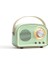 Açık Yeşil Retro Klasik Yeni Radyo Taşınabilir Açık Mini Hoparlör Hacmi Eller Serbest Kablosuz El Hediye (Yurt Dışından) 1