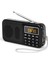 Kırmızı Prunus J-725 Radyo Fm Taşınabilir Radyolar Dijital Radyo Şarj Edilebilir Radyo Usb/sd/tf/aux Çalar El Feneri Çalar Saat LED Ekran (Yurt Dışından) 2
