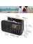 Kırmızı Prunus J-725 Radyo Fm Taşınabilir Radyolar Dijital Radyo Şarj Edilebilir Radyo Usb/sd/tf/aux Çalar El Feneri Çalar Saat LED Ekran (Yurt Dışından) 4