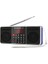 Mavi Prunus J-288 Taşınabilir Radyo Am Fm Radyo Bluetooth Hoparlör ile Aux Girişi Tf Kart Mp3 Mini Cep USB Radyo Stereo Çalar (Yurt Dışından) 1