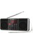 Mavi Prunus J-288 Taşınabilir Radyo Am Fm Radyo Bluetooth Hoparlör ile Aux Girişi Tf Kart Mp3 Mini Cep USB Radyo Stereo Çalar (Yurt Dışından) 2