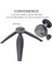 XS20ANDXJA Xıletu XS20 Mini Masaüstü Tripod Masaüstü Telefon Tutucu iPhone Cep Telefonu Akıllı Telefon Dslr Kamera Için Klip ve Top Kafa ile Standı (Yurt Dışından) 3