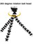 Tip 3 Mini Ahtapot Tripod Braketi Esnek Kamera Telefon Tutucu Katlanabilir Cep Telefonu Akıllı Telefon Mini Tripod iPhone 11 Gopro Kamera (Yurt Dışından) 2