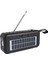 Siyah Yüksek Hassasiyetli Acil Durum Radyo Usb/tf/aux/fm Kablosuz Bluetooth Hoparlör Güneş Enerjisi Flaş Işığı Tarafından Şarj Taşınabilir Radyo (Yurt Dışından) 2