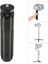 Mini Tripod Kiti Metal Mini Tripod Masaüstü Masaüstü Standı Kompakt Tripod Dslr Kamera Kamera Akıllı Telefon Gimbal Için Genişletilmiş Kolu Vlog Kavrama (Yurt Dışından) 4