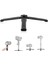 Mini Tripod Kiti Metal Mini Tripod Masaüstü Masaüstü Standı Kompakt Tripod Dslr Kamera Kamera Akıllı Telefon Gimbal Için Genişletilmiş Kolu Vlog Kavrama (Yurt Dışından) 5