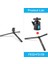 Metal Tripod Kiti 2 Metal Mini Tripod + Top Kafa Dağı Kameralı Telefon Için Masaüstü Masaüstü Standı El Gimbal Vlog Kolu Vlog Kavrama Tripod (Yurt Dışından) 1