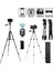 Siyah Klip Uzaktan Kamera Seyahat Için Esnek Tripod Telefon Cep Akıllı Telefon Için Tripod Tripod Para Movil Dslr Gopro Xiaomi Samsung Iphone (Yurt Dışından) 2