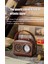 Beyaz Retro Fm Radyo Taşınabilir Radyo Alıcısı Mini Bluetooth Bas Hoparlör Mini Açık Ses Kutusu Mp3 Çalar Desteği Usb/tf Kart Oynatma (Yurt Dışından) 4