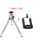 Gümüş Klipsli Mini Tripod Telefon Için Işkembe YG300 L1 Projektör Kamera Tripodu iPhone x 6s Xiaomi Için Samsung Huawei Cep Telefonu Monopod (Yurt Dışından) 1