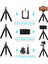 Mavi Tripod Kiti Telefon Için Tripod Esnek Sünger Ahtapot Mini Tripod iPhone Samsung Xiaomi Için Akıllı Telefon Tutucu Klip Standı Gopro 9 8 7 (Yurt Dışından) 3