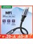 Alüminyum Kabuk Gri Uyeşıl Mfi Yıldırım 3.5mm Kulaklık Jack Adaptörü Aux Kablosu iPhone 12 Mini 11 Pro Max 8 7 Kulaklık Dönüştürücü Yıldırım (Yurt Dışından) 2